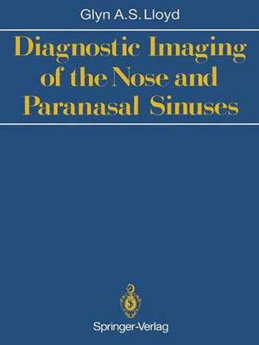 Cover image for Diagnostic Imaging of the Nose and Paranasal Sinuses