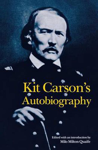 Cover image for Kit Carson's Autobiography