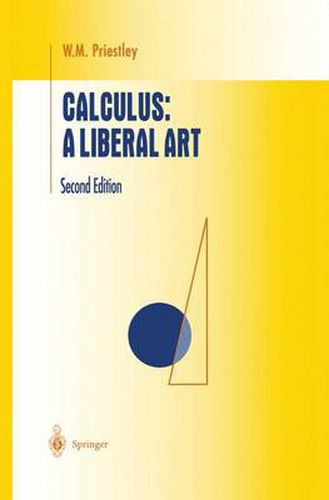 Cover image for Calculus: A Liberal Art