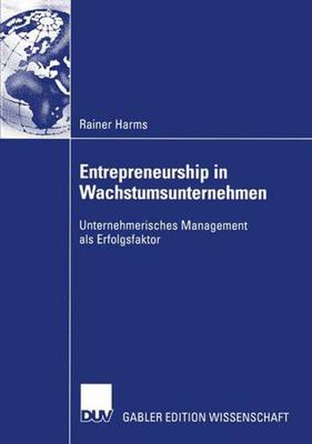 Cover image for Entrepreneurship in Wachstumsunternehmen