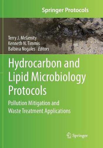 Cover image for Hydrocarbon and Lipid Microbiology Protocols: Pollution Mitigation and Waste Treatment Applications