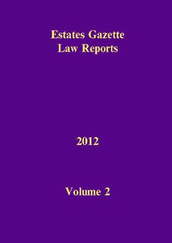 Cover image for EGLR 2012 Volume 2