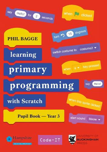 Cover image for Teaching Primary Programming with Scratch Pupil Book Year 3