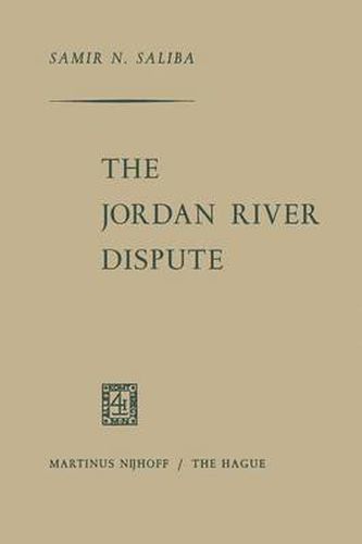 Cover image for The Jordan River Dispute