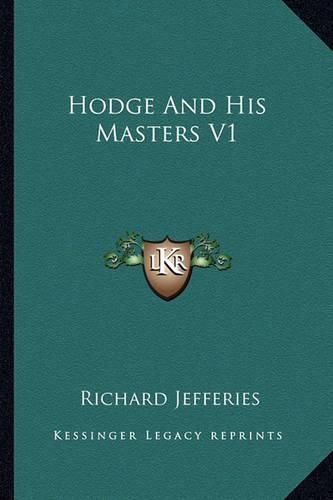 Cover image for Hodge and His Masters V1