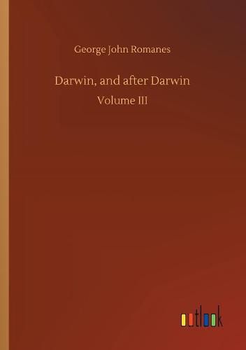 Darwin, and after Darwin