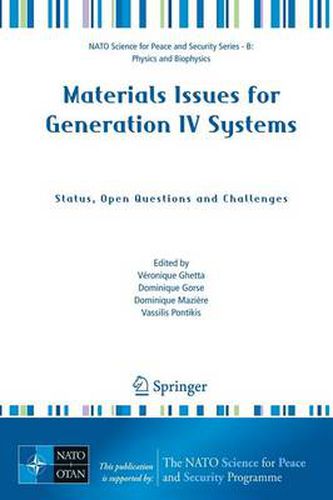 Cover image for Materials Issues for Generation IV Systems: Status, Open Questions and Challenges