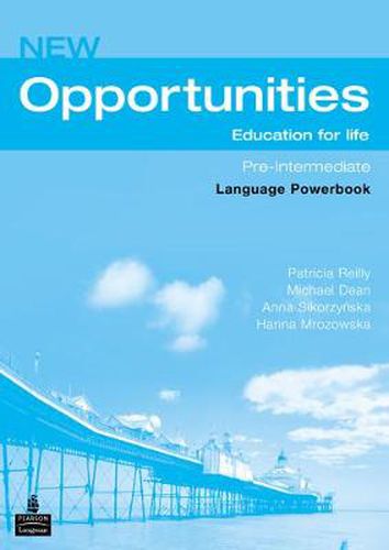 Cover image for Opportunities Global Pre-Intermediate Language Powerbook NE