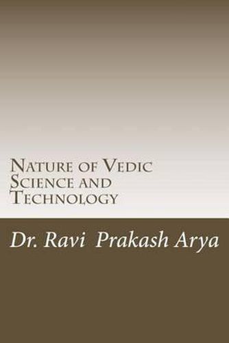 Cover image for Nature of Vedic Science and Technology