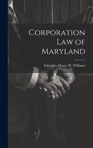 Cover image for Corporation Law of Maryland