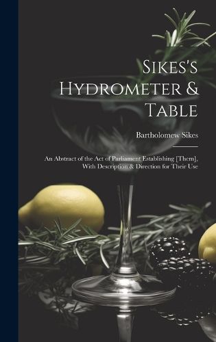 Cover image for Sikes's Hydrometer & Table