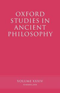 Cover image for Oxford Studies in Ancient Philosophy