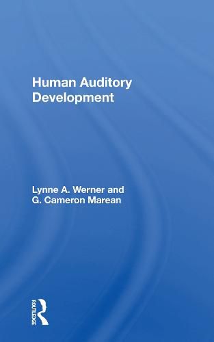 Cover image for Human Auditory Development