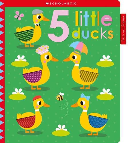 Cover image for 5 Tiny Ducks: Scholastic Early Learners (Touch and Explore)