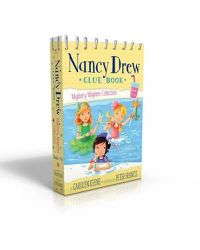 Cover image for Nancy Drew Clue Book Mystery Mayhem Collection Books 1-4: Pool Party Puzzler; Last Lemonade Standing; A Star Witness; Big Top Flop