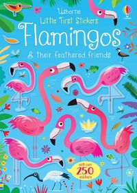 Cover image for Little First Stickers Flamingos