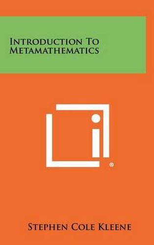 Introduction to Metamathematics