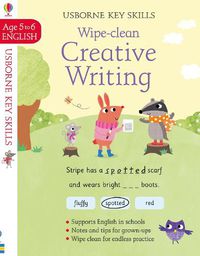 Cover image for Wipe-Clean Creative Writing 5-6
