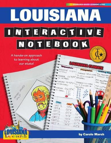 Cover image for Louisiana Interactive Notebook: A Hands-On Approach to Learning about Our State!