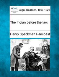 Cover image for The Indian Before the Law.