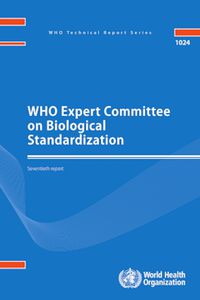 Cover image for WHO Expert Committee on Biological Standardization: seventieth report