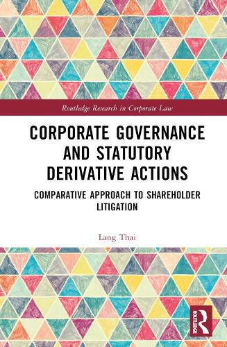 Cover image for Corporate Governance and Statutory Derivative Actions