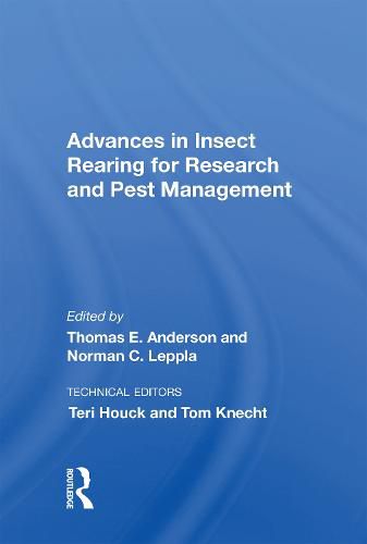 Cover image for Advances In Insect Rearing For Research And Pest Management