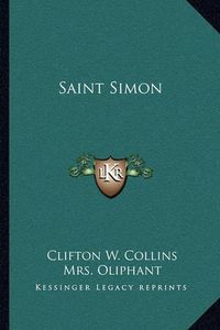 Cover image for Saint Simon