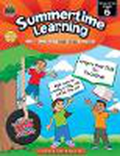 Cover image for Summertime Learning Grd 6 - Spanish Directions