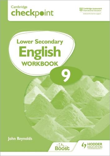 Cover image for Cambridge Checkpoint Lower Secondary English Workbook 9: Second Edition