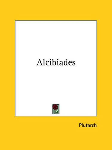 Cover image for Alcibiades