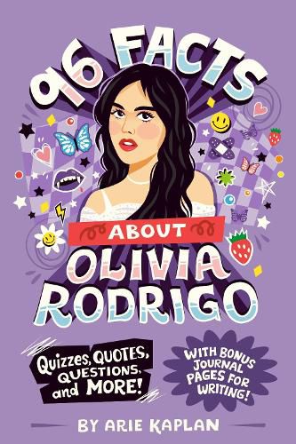 Cover image for 96 Facts About Olivia Rodrigo