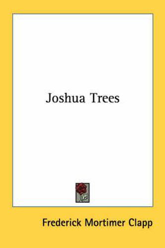 Cover image for Joshua Trees