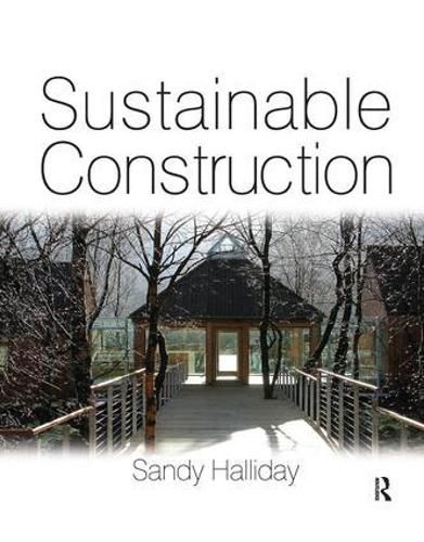 Cover image for Sustainable Construction