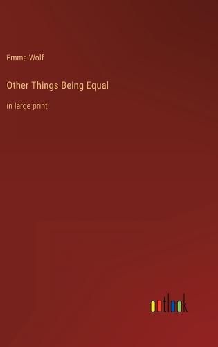 Cover image for Other Things Being Equal