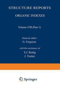 Cover image for Structure Reports: Organic Indexes