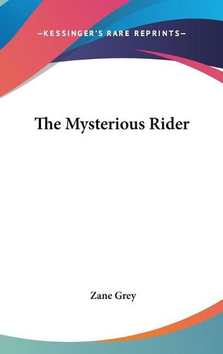 Cover image for The Mysterious Rider