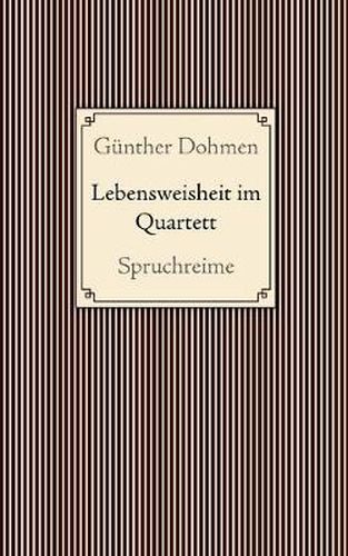 Cover image for Lebensweisheit im Quartett