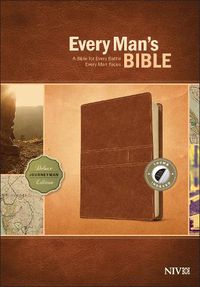 Cover image for Every Man's Bible NIV, Deluxe Journeyman Edition