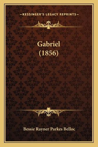 Cover image for Gabriel (1856)