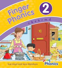 Cover image for Finger Phonics Book 2: in Precursive Letters (British English edition)