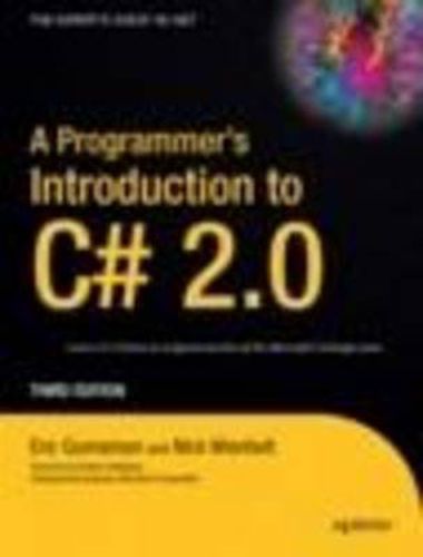 Cover image for A Programmer's Introduction to C# 2.0