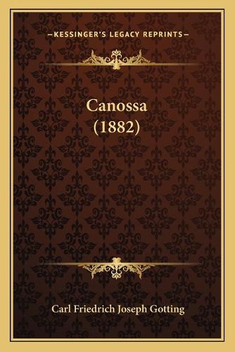 Cover image for Canossa (1882)