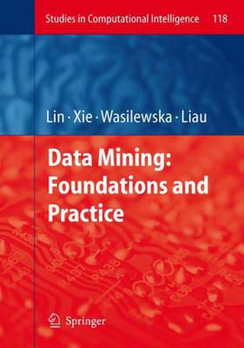 Cover image for Data Mining: Foundations and Practice