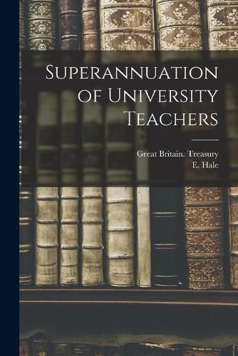 Superannuation of University Teachers