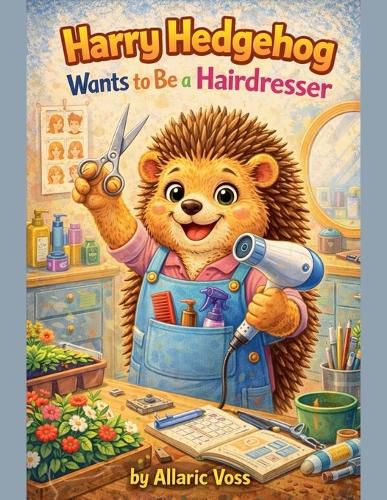 Cover image for Harry Hedgehog Wants to Be a Hairdresser