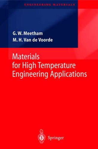 Cover image for Materials for High Temperature Engineering Applications