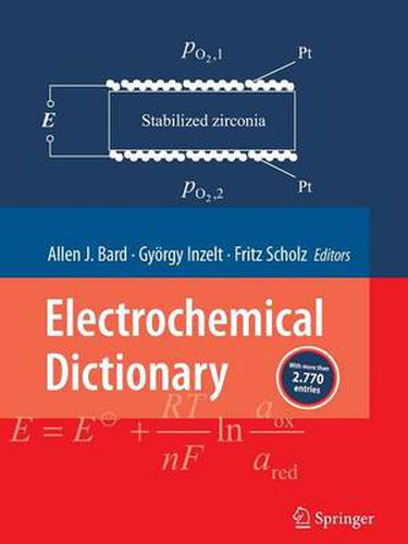 Cover image for Electrochemical Dictionary