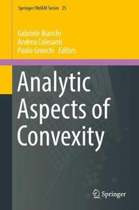 Cover image for Analytic Aspects of Convexity