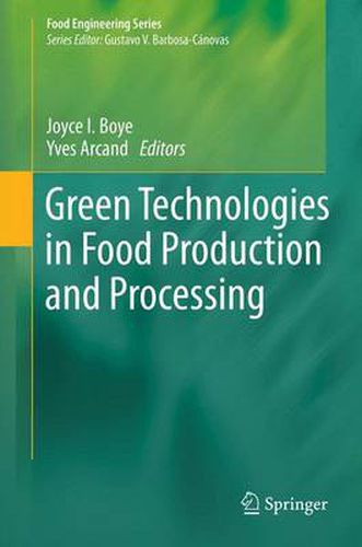 Cover image for Green Technologies in Food Production and Processing